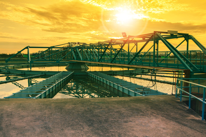 Kalk von Otterbein f&uuml;r Kl&auml;rschlammkonditionierung, Wasserreinhaltung