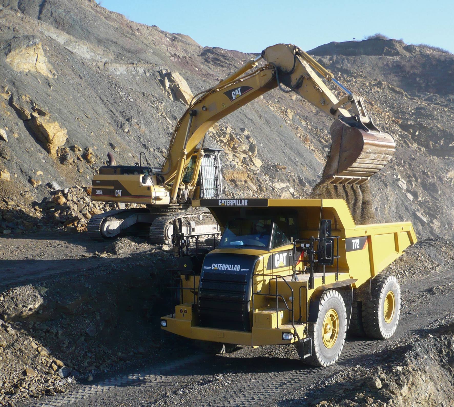 Kalksteinabbau Kalksteinabbau